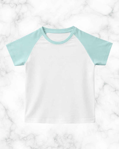 Polo de algodón BLANCO Y MENTA