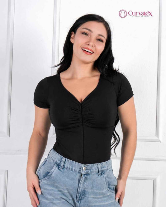 Body Sirena con faja interna NEGRO