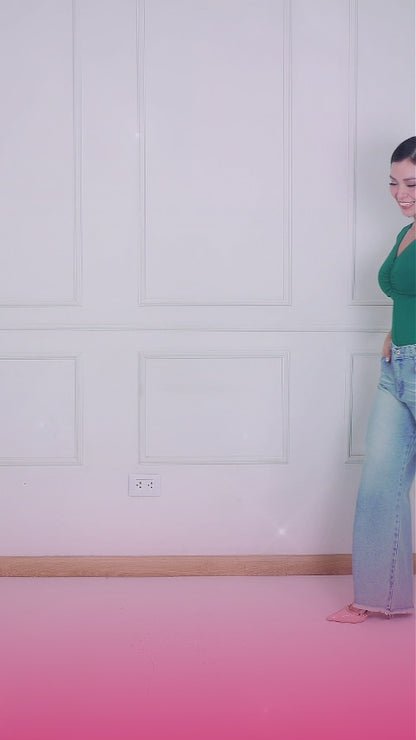 Body Sirena con faja interna TURQUESA